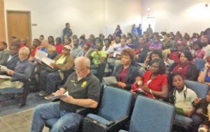 Citizens express frustration at city council meeting after police shooting