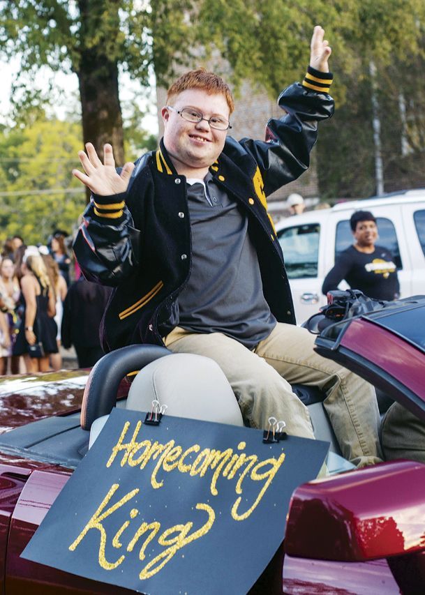 Fit for a king: SHS homecoming king faces challenges with a kind heart, positive attitude