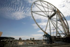 Largest Ferris wheel nears completion