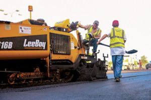 Leigh Mall parking lot repaving project begins