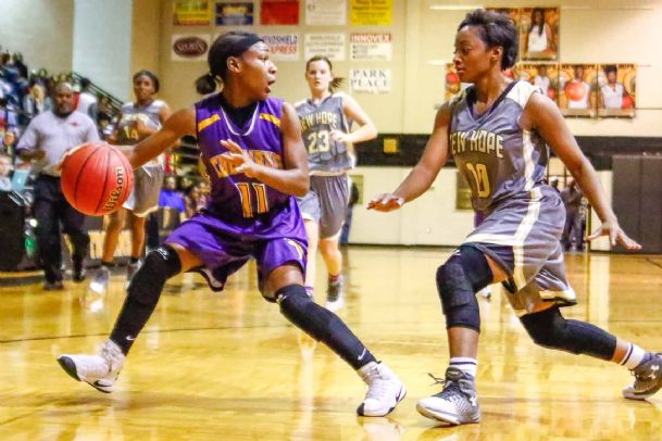 Columbus girls use fast start to rout New Hope