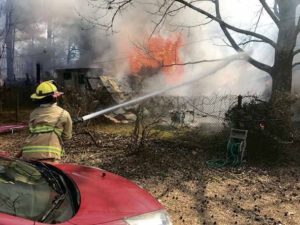 Fire destroys Frye Road home