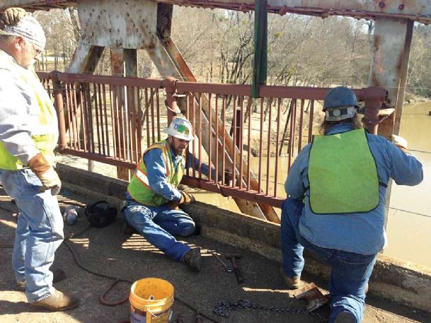 Bridge renovation should be finished by May