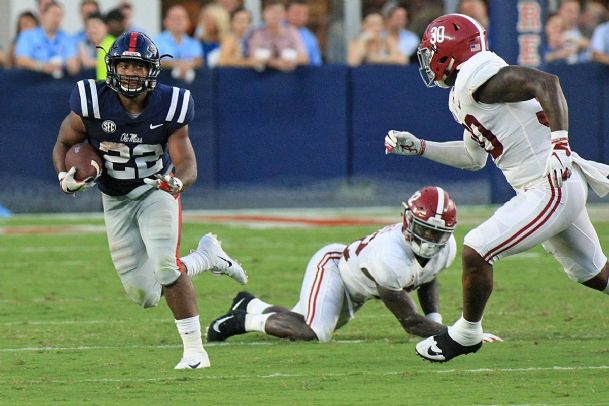 No. 1 Alabama hammers Ole Miss in showdown of unbeaten teams