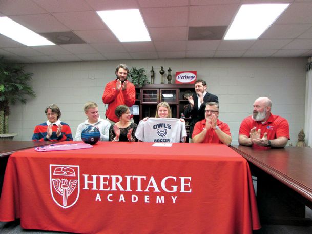 Heritage Academy’s Fisackerly will play soccer at The W