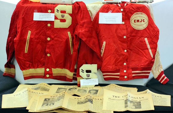 Couple donates memorabilia to EMCC 70 years after graduating