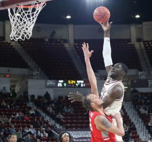 Ado’s double-double carries MSU men to win over Radford