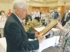 Atkins receives Book of Golden Deeds Award