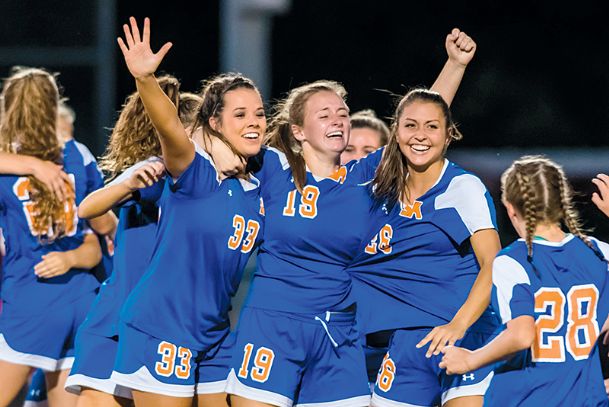 Starkville Academy girls soccer team wins state championship