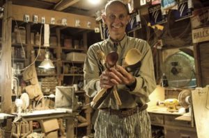 ‘Crooked handle spoon man’: Crooked is in style as the Hall family prepares for Market Street Festival