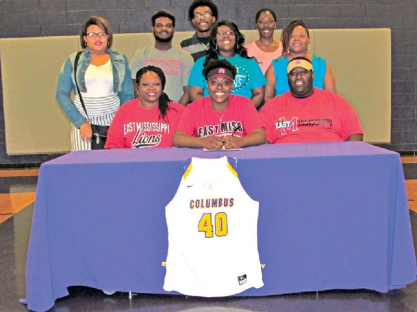 Columbus High’s Temple signs with EMCC