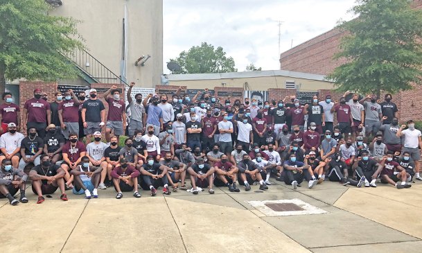 MSU players boycott practice, protest for racial equality