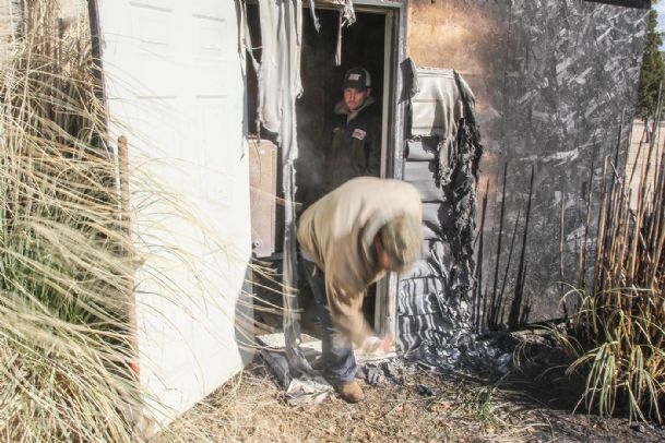 Blowtorch causes fire at Lion Hills