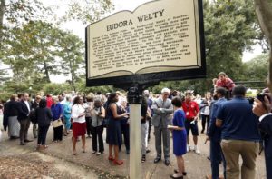 Mississippi Writers Trail unveils first marker, honors Eudora Welty