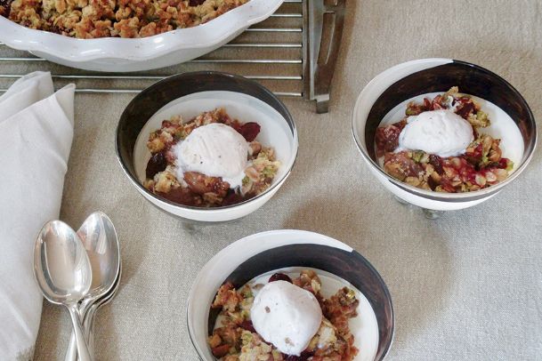 KitchenWise: Serve grape and cranberry crisp at Thanksgiving