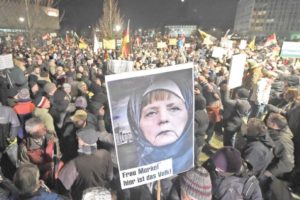 Anti-Islam rally draws big crowd in German city of Dresden