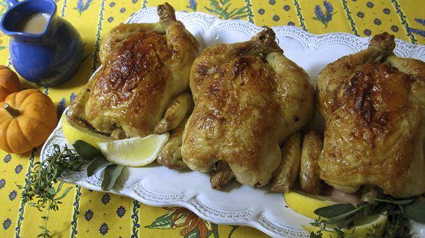 Serve Cornish hens instead of turkey for Thanksgiving