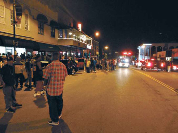 Slow night in Stakville during weekend ride-along