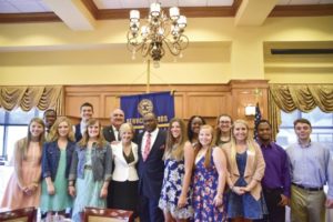 Exchange Club honors top area students