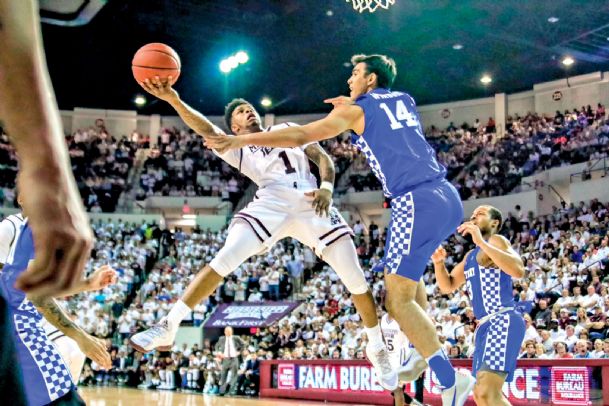 MSU stays close with No. 5 Kentucky