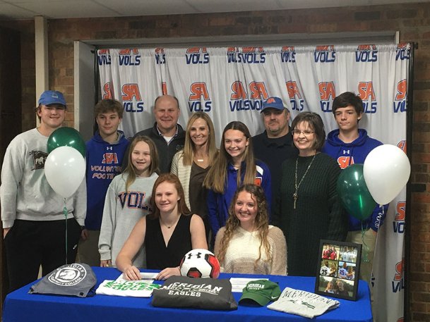 Starkville Academy soccer standouts Anna Card, Meri Laci Archer sign to Meridian CC