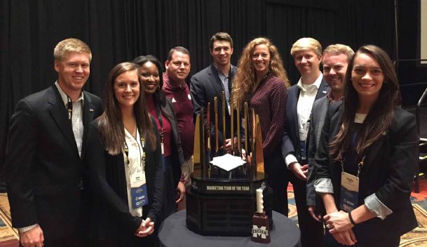 Marketing department claims top award during MSU’s banner season