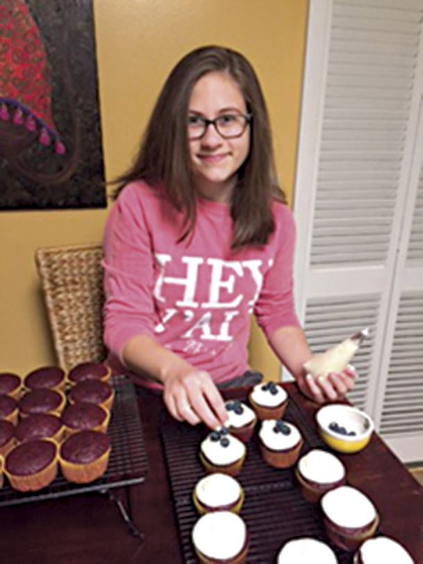 Young baker starts business