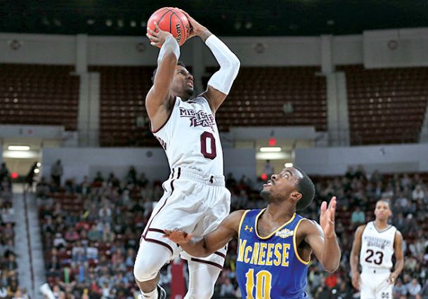 No. 22 MSU rallies in second half to beat McNeese