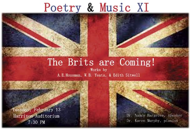 MSU Music Department to present ‘The Brits Are Coming!’ Tuesday