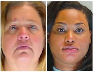 Two women accused in separate embezzlement cases