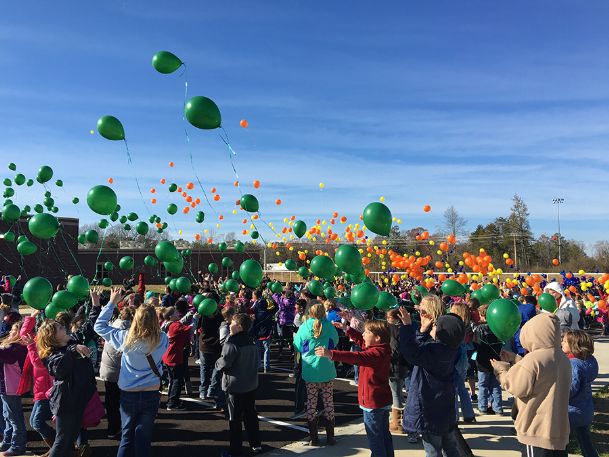 Caledonia celebrates new elementary school with parade