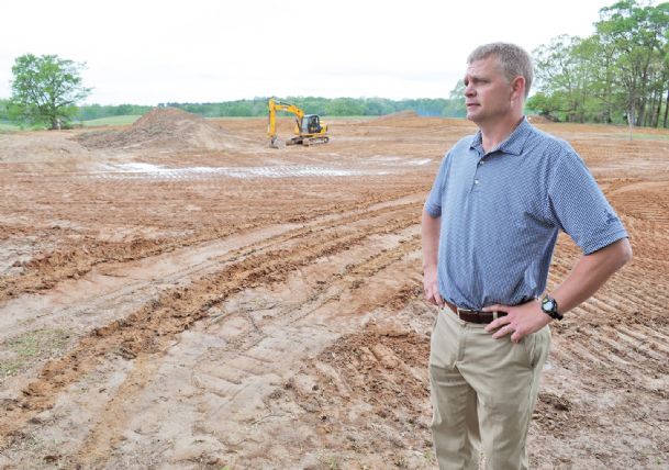 New West Point golf course underway