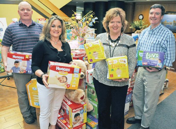 Weyerhaeuser donates more than 100K diapers to United Way