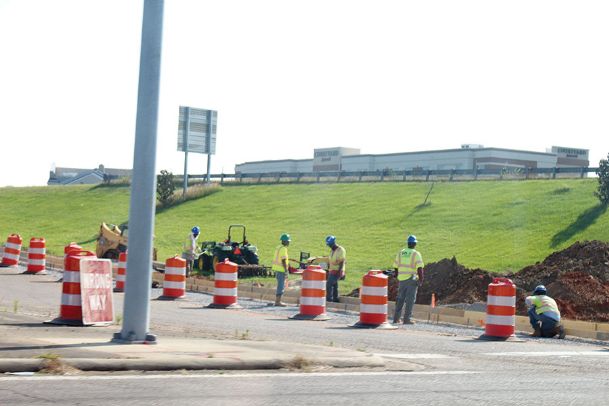 Columbus road construction still under way