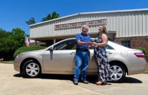 Caledonia senior receives car