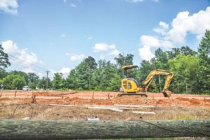 Weather plagues progress on Jess Lyons fire station