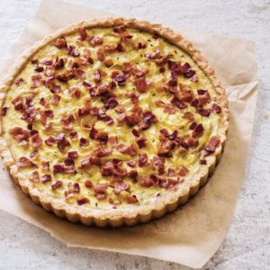 A meaty bistro classic tart that is as refined as it is rich
