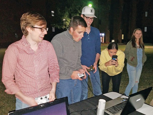 MSU grad unveils video game on Drill Field