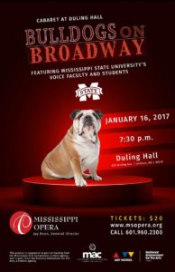 Worth the drive: Mississippi Opera, MSU Department of Music: ‘Bulldogs on Broadway’