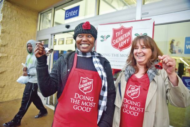 Volunteer bell ringers needed for Salvation Army