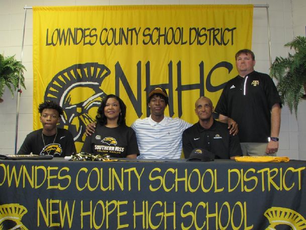 New Hope’s Stevenson signs with Southern Miss