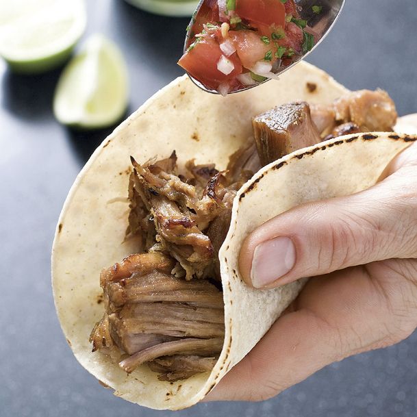 Make Mexican pulled pork without the hassle of frying