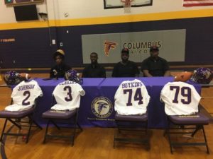 National Signing Day: Four Columbus High seniors sign to play in college