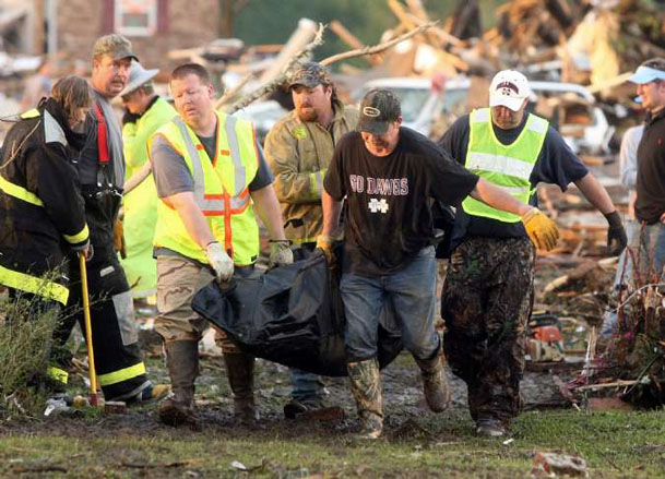 Miss. death toll from violent storms rises