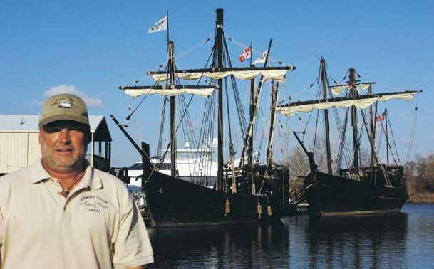 Floating museums: Replicas of Christopher Columbus’ ships docked at local marina