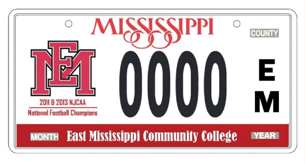 EMCC license plates available