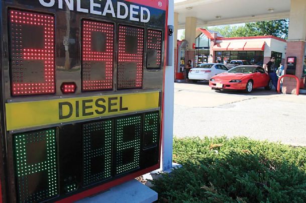 Isaac brings higher gas prices as Labor Day approaches