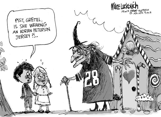 Editorial cartoon for 9-17-14