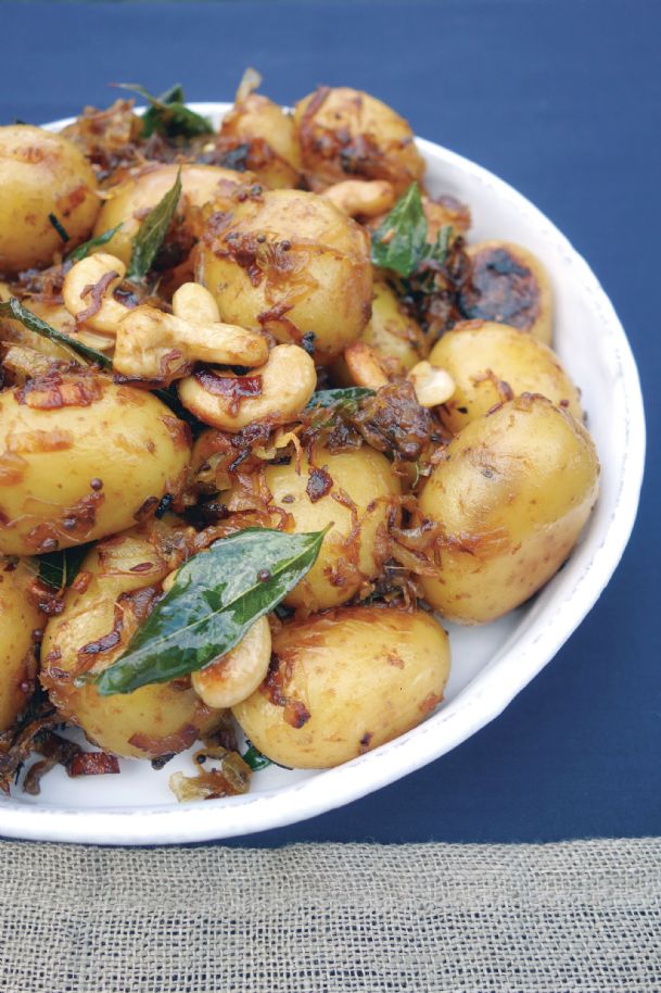 Potato salad, with a South Indian twist