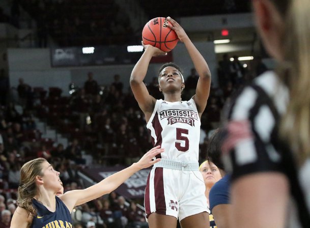 Rickea Jackson’s big second quarter helps MSU to win over Jackson State